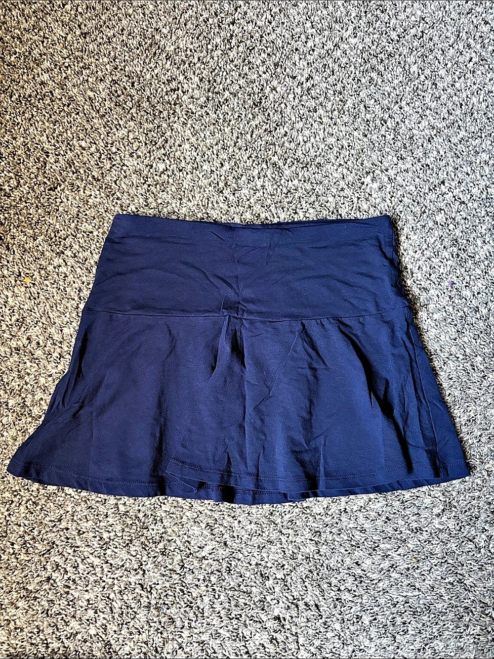 H&M Divided Basic Mini Skirt A-Line Blue Medium (8)